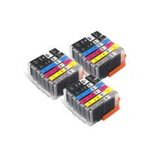 18 чернил для canon 470 471 pgi-470 PGBK CLI-471 серый совместимый картридж canon PIXMA MG7740 TS8040 TS9040 принтер