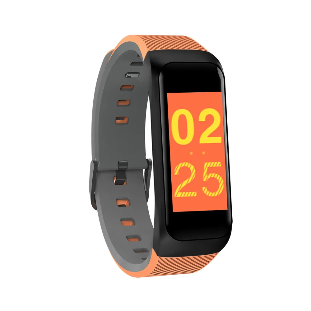 2019 Newest Men Women Bluetooth Waterproof Calorie Blood Pressure Exercise Heart Rate Pedometer Smart Watches For IOS Android #A