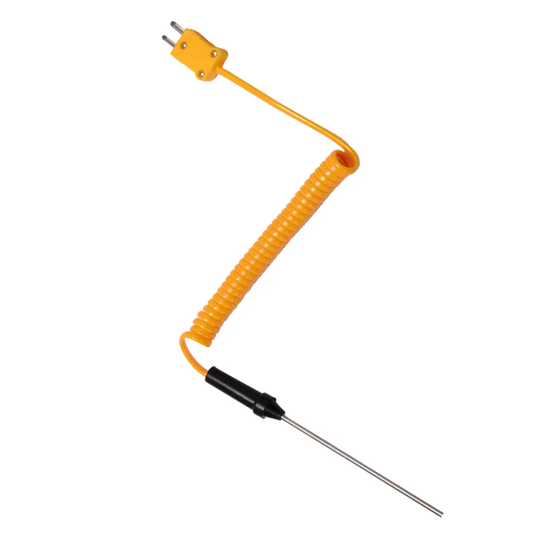 1pc K-Type Thermocouple Probe Sensor Temperature Controller -50C to 1200C with Wire Cable 100/ 300/ 500mm Mayitr Measuring Probe