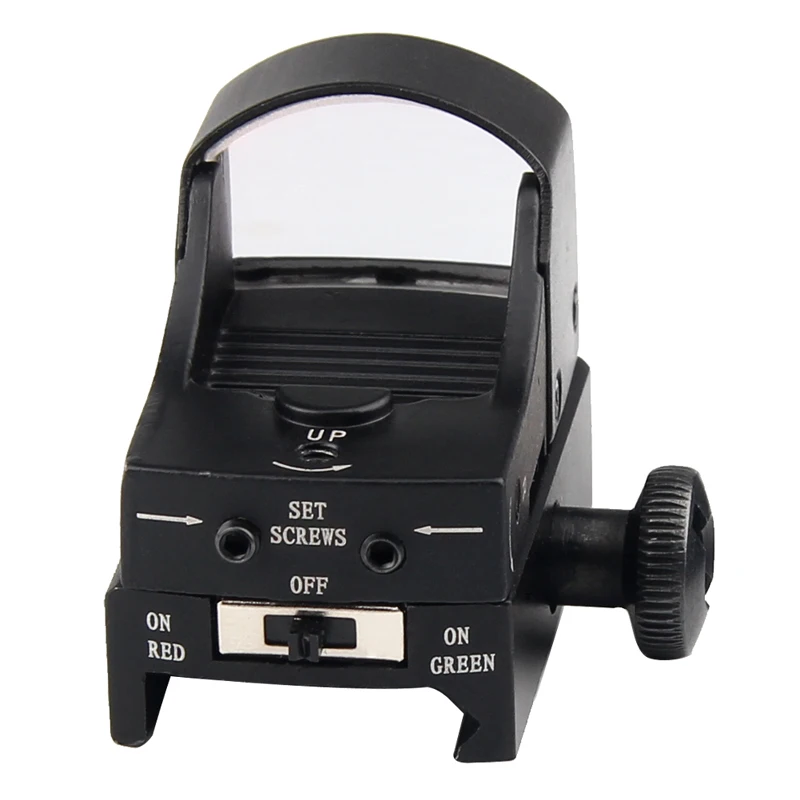 Hunting Mini Red Green Dot Scope Reflex Sight With OnOff Switch For Tactical Airsoft Shooting RL5-0006-17