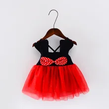 Платье с героями мультфильмов для маленьких девочек нарядное платье для девочек детская одежда на день рождения CD-00013