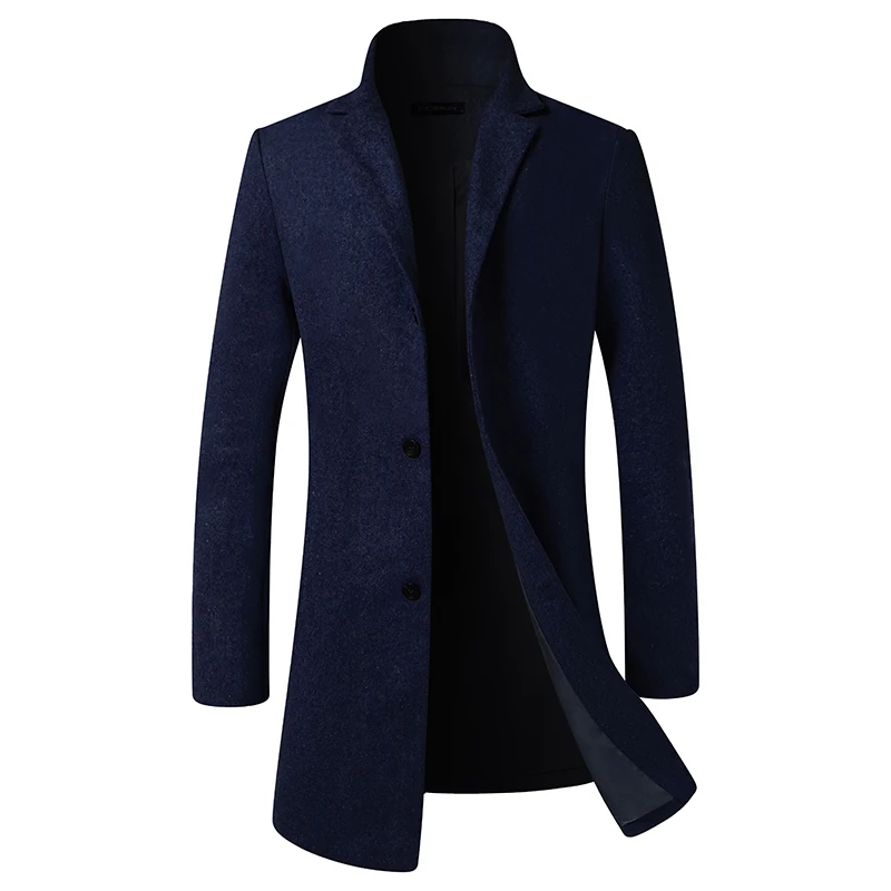 Стильные элегантные классические куртки, мужские длинные куртки, пальто, Тренч, приталенная верхняя одежда Abrigo Hombre, модная зимняя мужская одежда, пальто