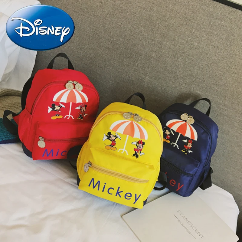Disney Новые рюкзаки в форме мышки Микки и Минни для девочек мальчиков детская