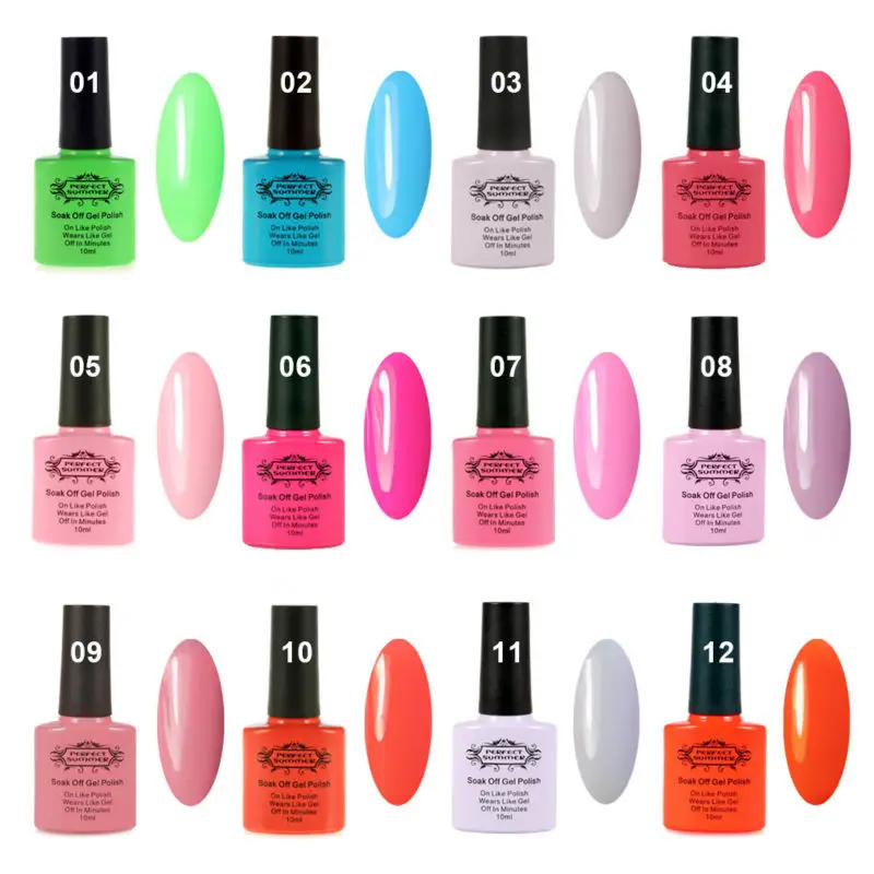 Aliexpress Perfect Summer Manicure Gel Nail Polish 10ml Aliexpress Perfect Summer Manicure Gel Nail Polish 10ml Any 3 Pcs Candy Color Bottle Art Soak Off Uv Led Cure 48 Colors From