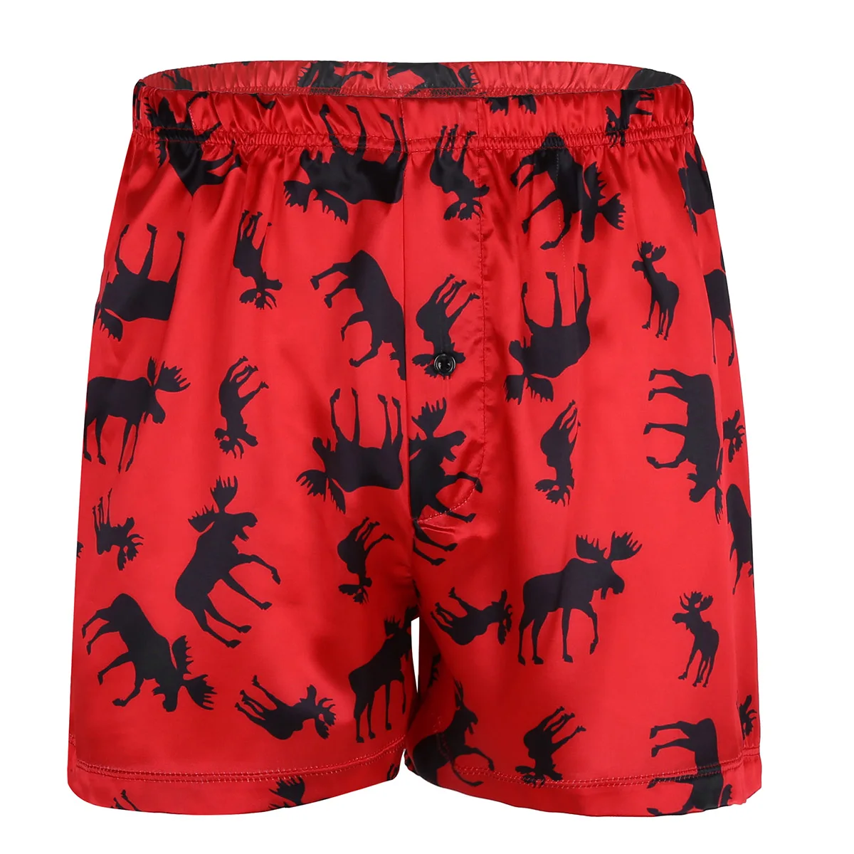Starry Sky Elk Mens Quick Dry Swim Trunks Beach Shorts