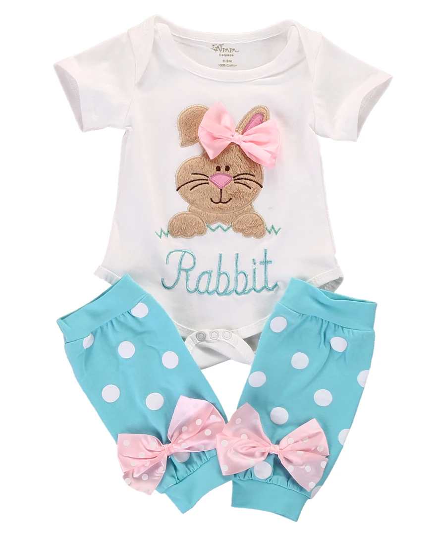 

2pcs/Set !newborn baby girl 2018 clothes set Kids Baby Girl Romper+Leg Warmer Stocking Clothes Outfit Set