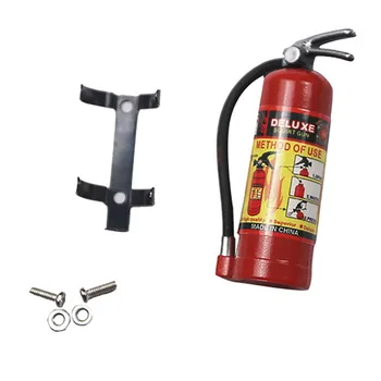 

New and High Quality 1/10 RC Crawler Accessory Parts Fire Extinguisher Toy Model For Axial SCX10 TRX4 With Stickers Plastic