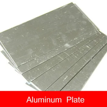 

DIY manual hard aluminum plate 10*20CM board building model material sheet aircraft automobile ship model material