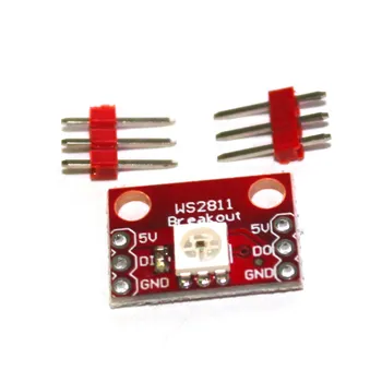 

10Pcs/lot WS2812 WS2811 RGB LED Breakout module For arduino