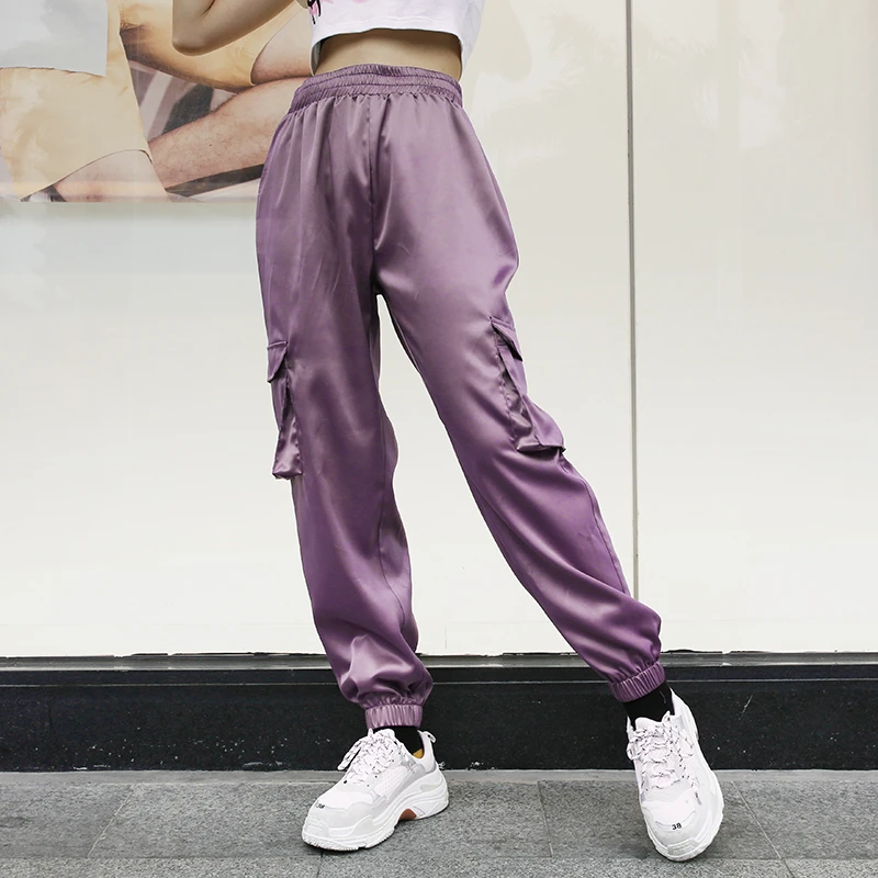 violet sweatpants