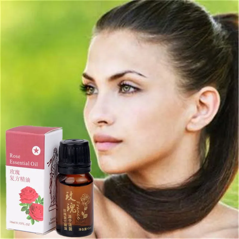 Wholesale 1 Bottle 10ML rose flower Essential Oils for Burning fat Body