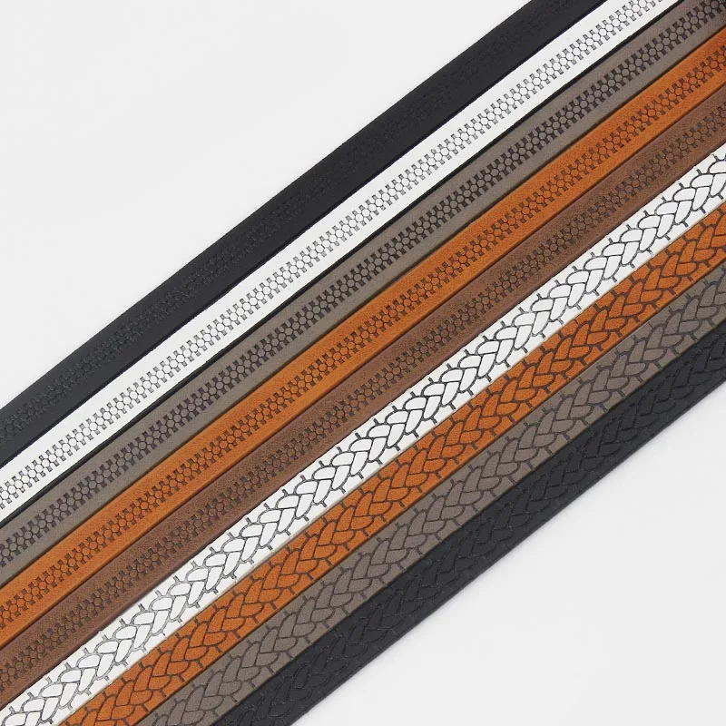 

1meter 10*2mm Flat Pu Leather Cord Carved Fashion Pattern For Bracelet Bangle Necklace Jewelry Making Rope Cord Accessories