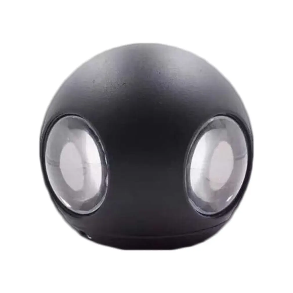 

12W Spherical Outdoor Waterproof Wall Light Round Ball Type Led Wall Lamp Surface Mounted Outdoor Waterproof Porch Light