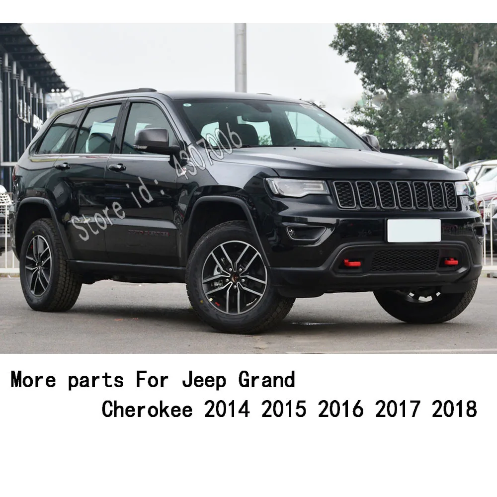 Автомобильная наклейка для Jeep Grand Cherokee 2014 2015 2016 2017 2018 2019 внешняя Накладка на порог
