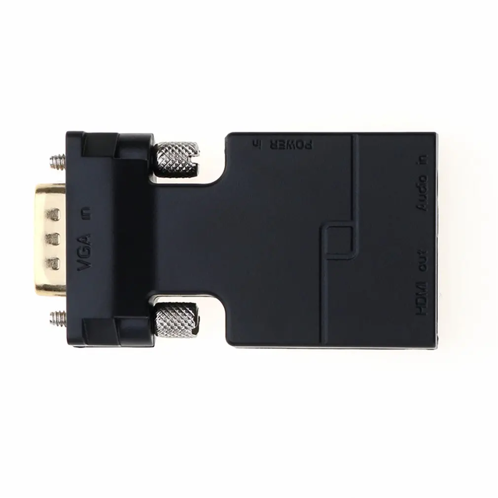 VGA мужчина к HDMI Женский конвертер с аудио адаптером поддержка 1080 P выход сигнала для мультимедиа