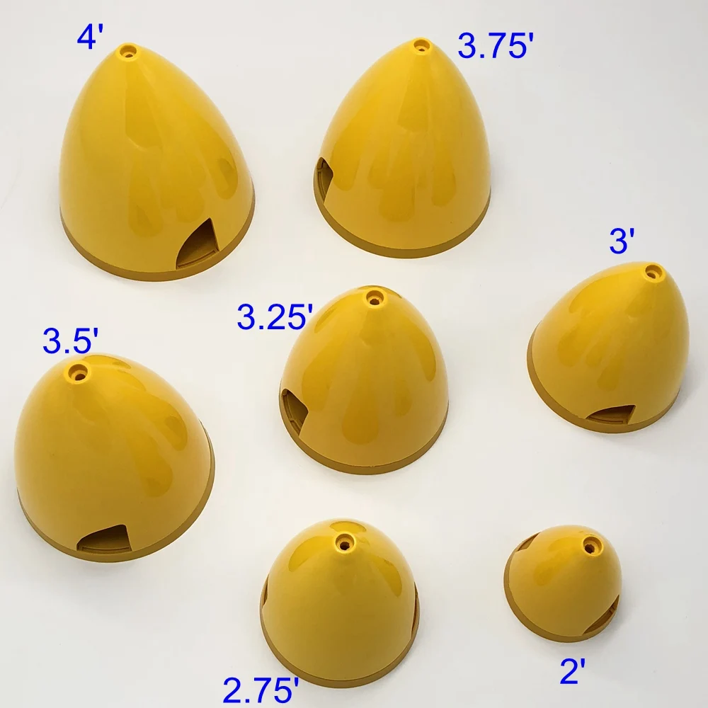 

Plastic Spinner for Nitro RC Planes 1.75 inch to 4 inch multi color options