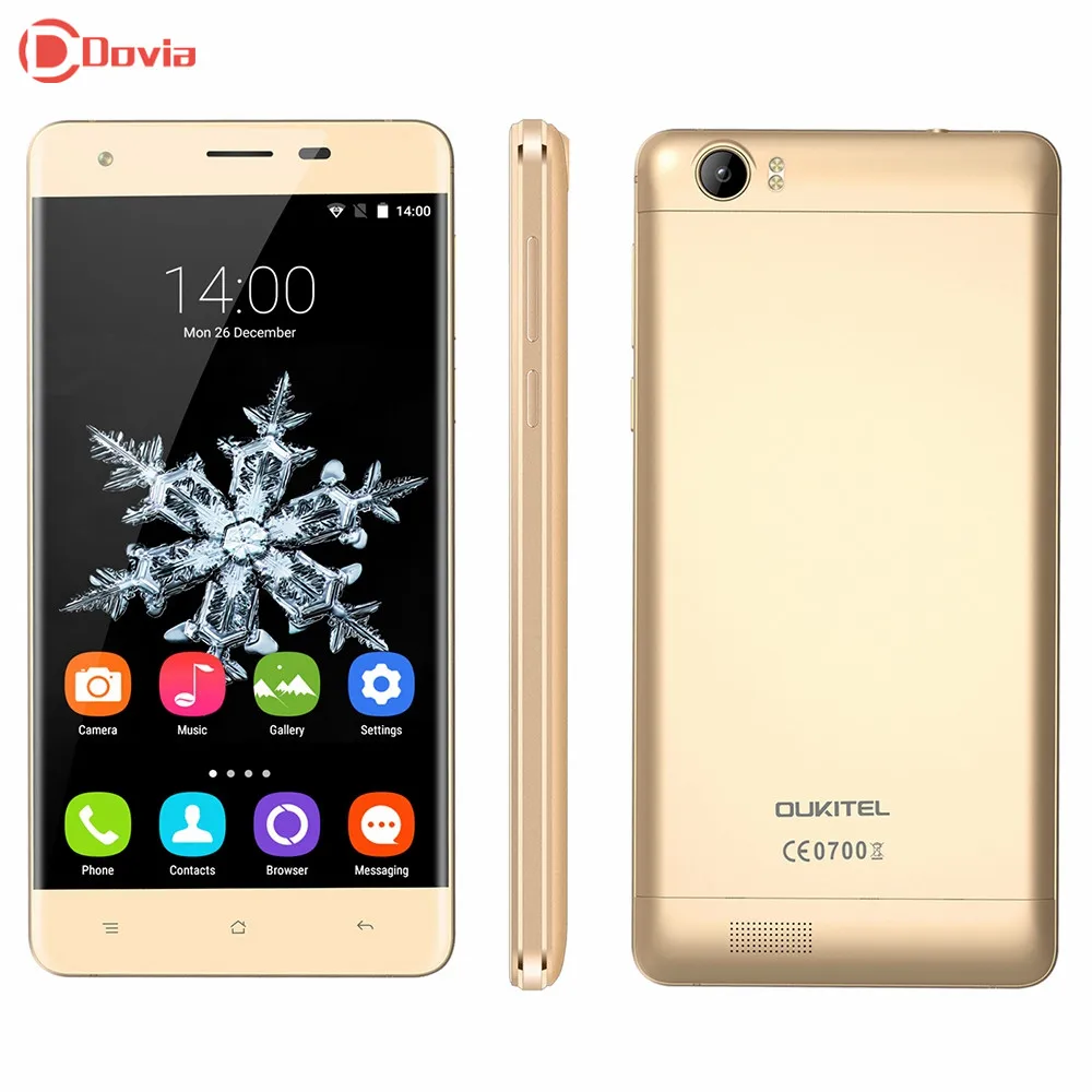 OUKITEL K6000 4G Telephone 5 5 inch MTK6735 Quad Core 2GB RAM 16GB ROM 2MP 8MP