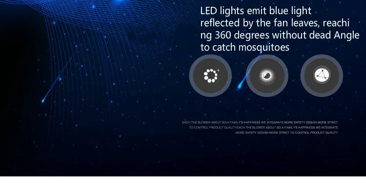Etonteck Led Mosquito Killer Usb Электрический комаров Killer лампа Фотокатализ немой домашний светодиодный Жук Насекомое ловушка без излучения