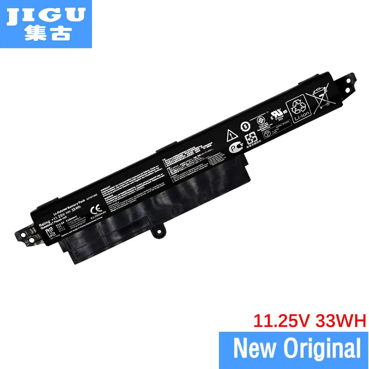 JIGU A31LM9H A31N1302 Оригинальный аккумулятор для ноутбука Asus VivoBook F200CA X200CA 11 25 V 33WH |