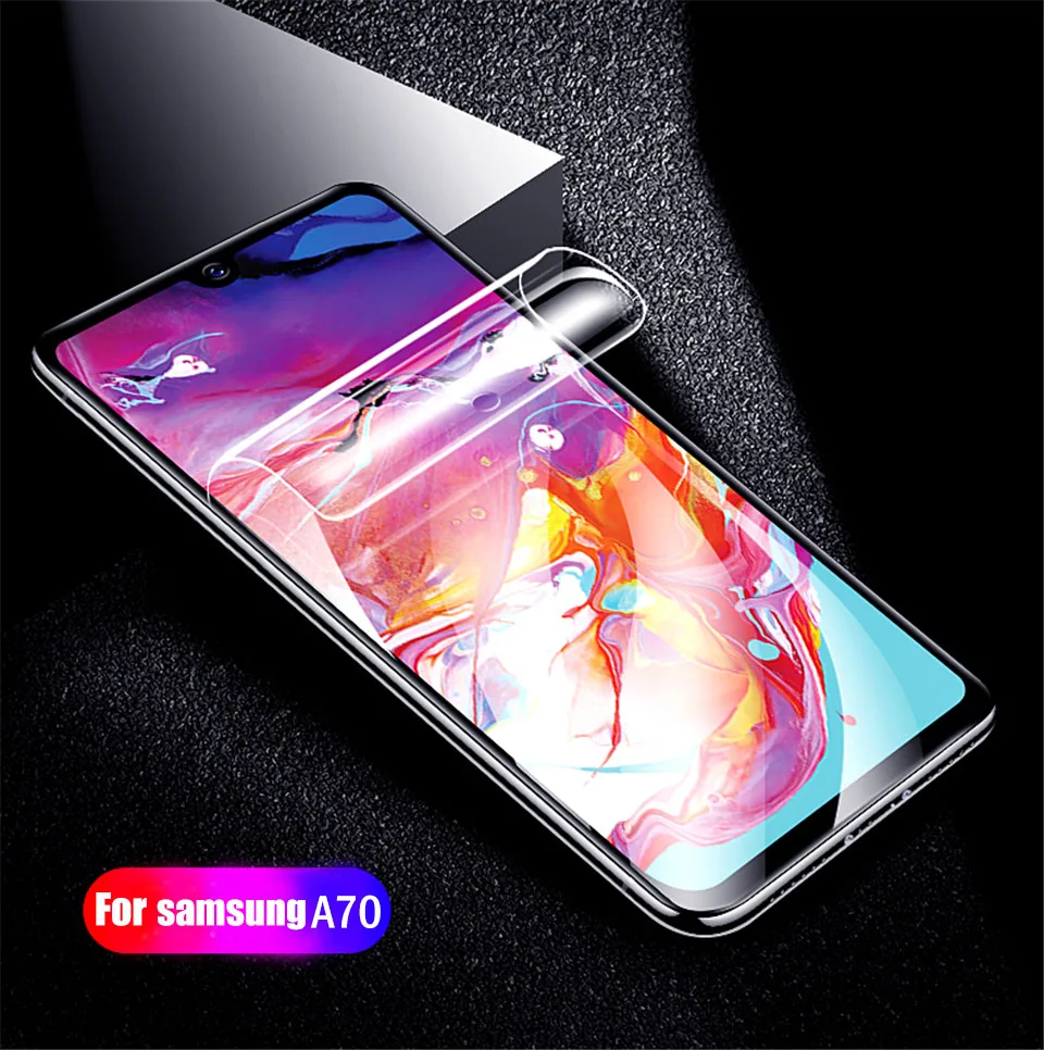 15D гидрогель пленка для Samsung Galaxy A50 A20 A30 A70 A10 Защитная пленка для Samsung A5 A6 A7 A8 M10 M20 M20 не стекло