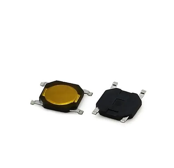 100 шт. 4*4*0 8 мм 4x4x0 4X4X0.8mm Тактильный кнопочный переключатель тактичности 4 Pin микро