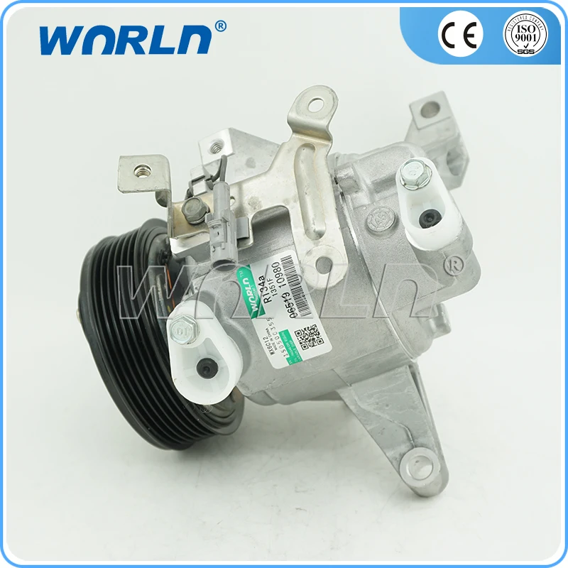  AUTO AC COMPRESSOR for Subaru Forester 20 XV impreza 25 73111FJ040 Z0021226A DKV10Z 73111FJ000 Z001