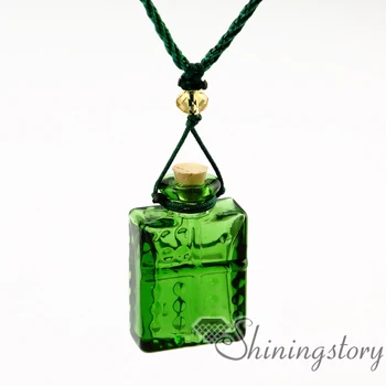 

small perfume bottles aromatherapy jewelry diffusers diffusing necklace
