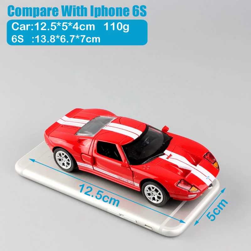 1:36 automaxx маленький Ford GT 1 mustang спортивный литой гоночный автомобиль со шкалой литые