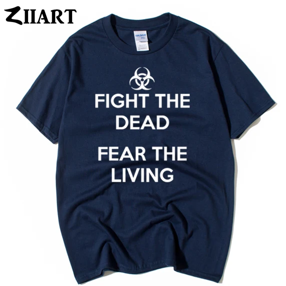 

fight the dead fear the living couple clothes man boys male o-neck short-sleeve T-shirt