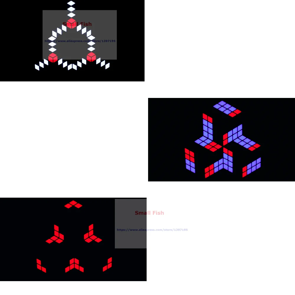 Картонная упаковка 192 шт smd rgb 3в1 светодиодный сценический эффект света высокого качества пиксельный Куб световой/звуковой контроль диско освещение оборудования