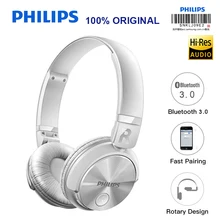 Philips SHB3060 Headband Bluetooth font b Headset b font Wireless Earphone Lithium Battery Micro USB for