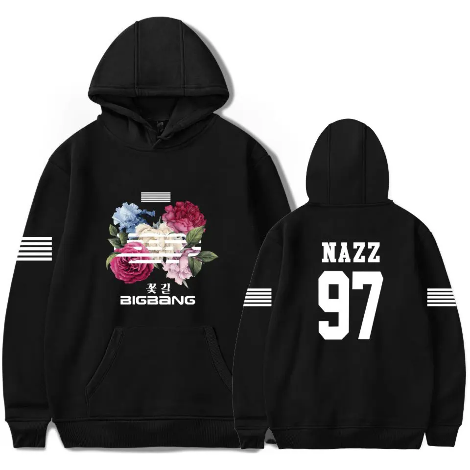  Bigbang big bang bangtan hoodie kpop korean harajuku hoodies sweatshirt moletom feminino fashion br