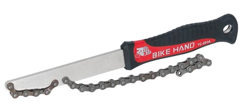 Велосипедный ручной YC-501A MTB велосипед шоссейный велосипед Freewheel Turner Chain Whip Кассетный инструмент для снятия звездочки инструмент для ремонта велосипеда