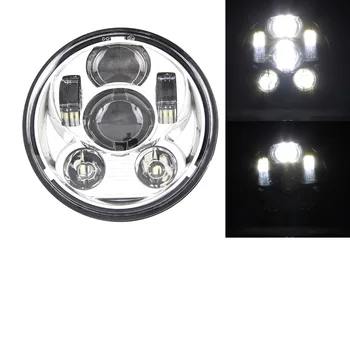 

45W Motorcycle 5.75 INCH Round head lights High/Low Beam HID LED Front Driving headlamp for Sportster,Dyna