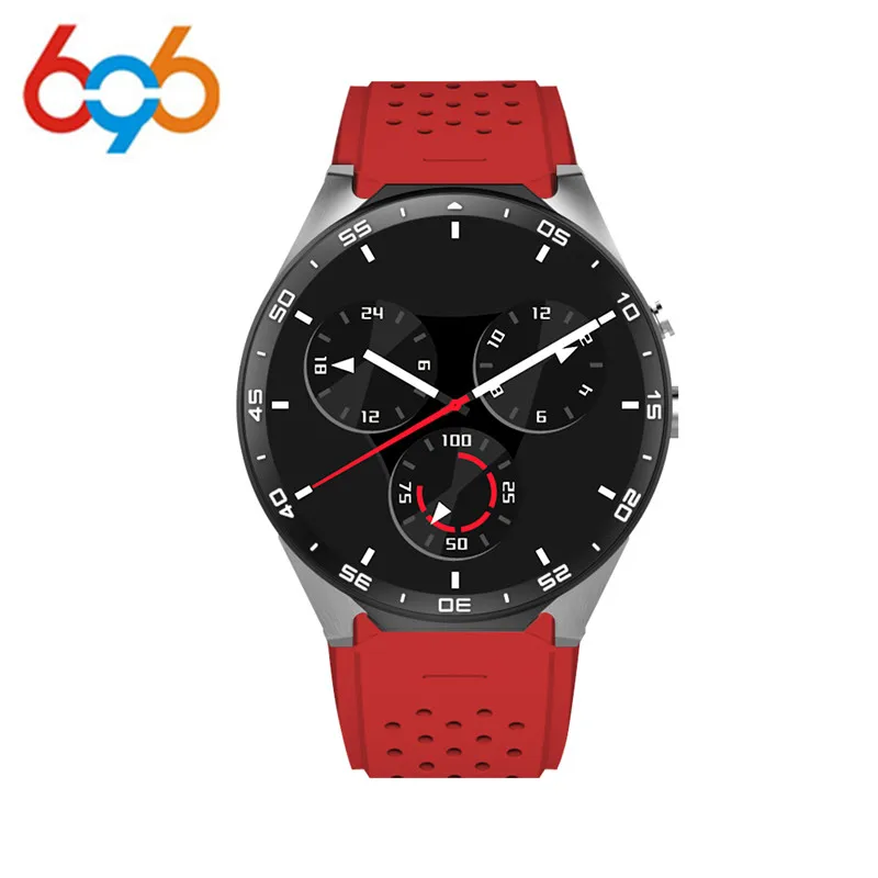 Лидер продаж KW88 Смарт-часы Android 5 1 MTK6580 Процессор 39 дюймов 3G Wi-Fi Smartwatch для samsung huawei
