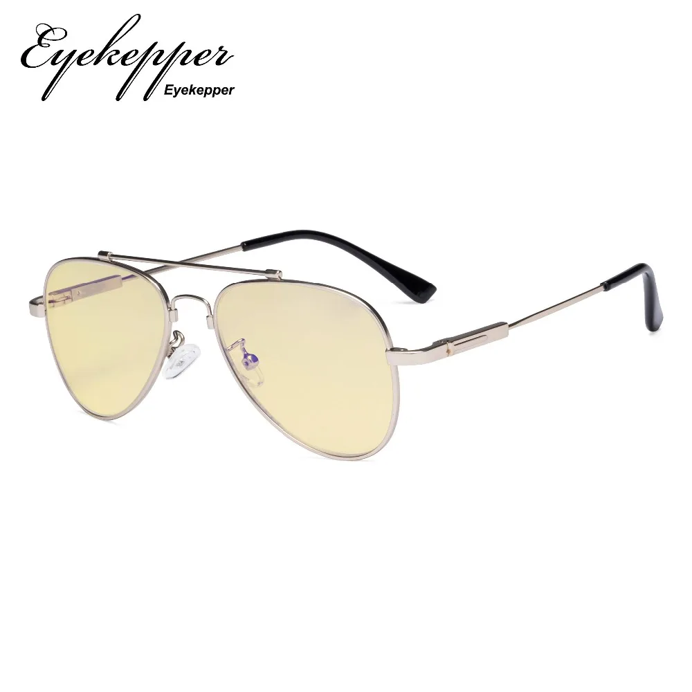 TMK1805 Eyekepper компьютерные очки для детей Anti Blue Light Eyeglasses Pilot style оправа с эффектом