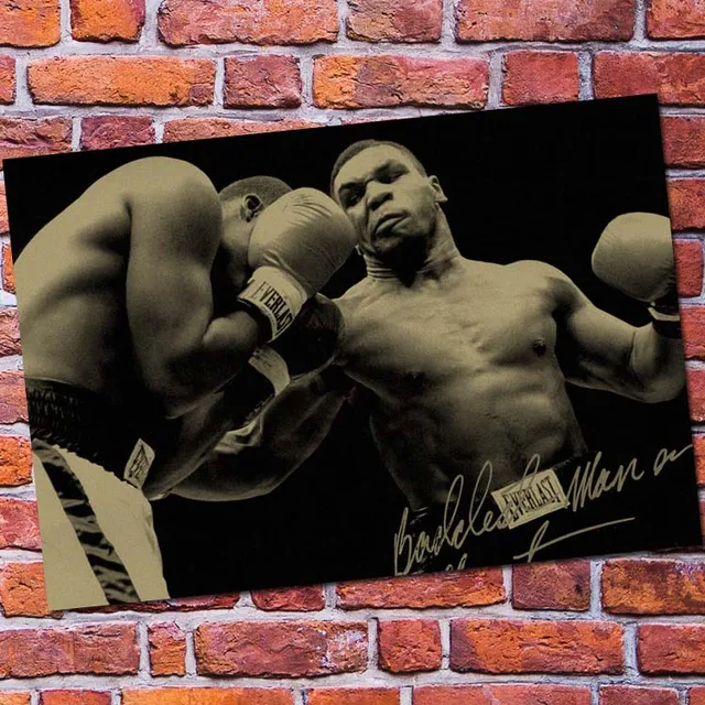COSY MOMENT Famous Boxing Champion Mike Tyson Poster Matte Kraft