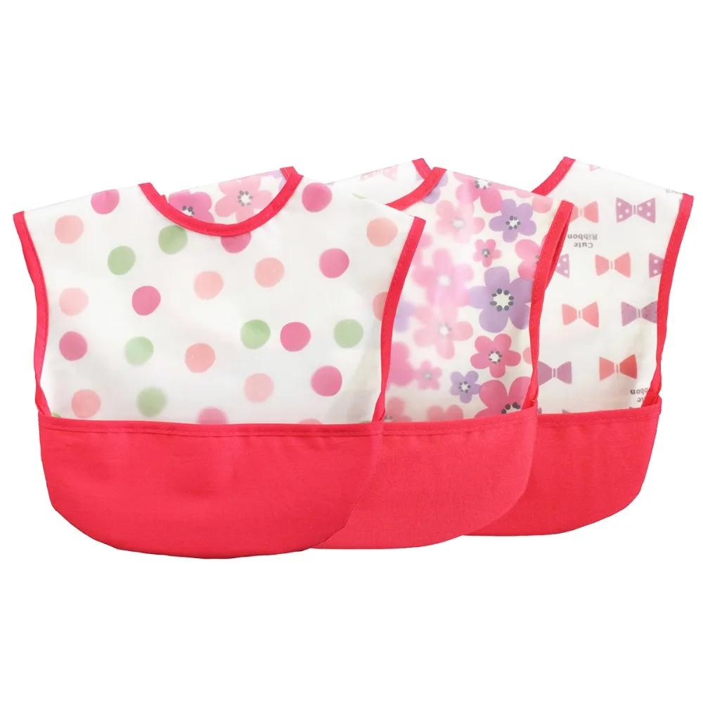 Buy Infant baby bibs 3 24 Months EVA Waterproof