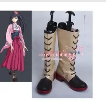 Kabaneri of the Iron Fortress Yomogawa Ayame Kimono Cosplay japanese girls Costume Kimono boots shoes lolita punk shoes