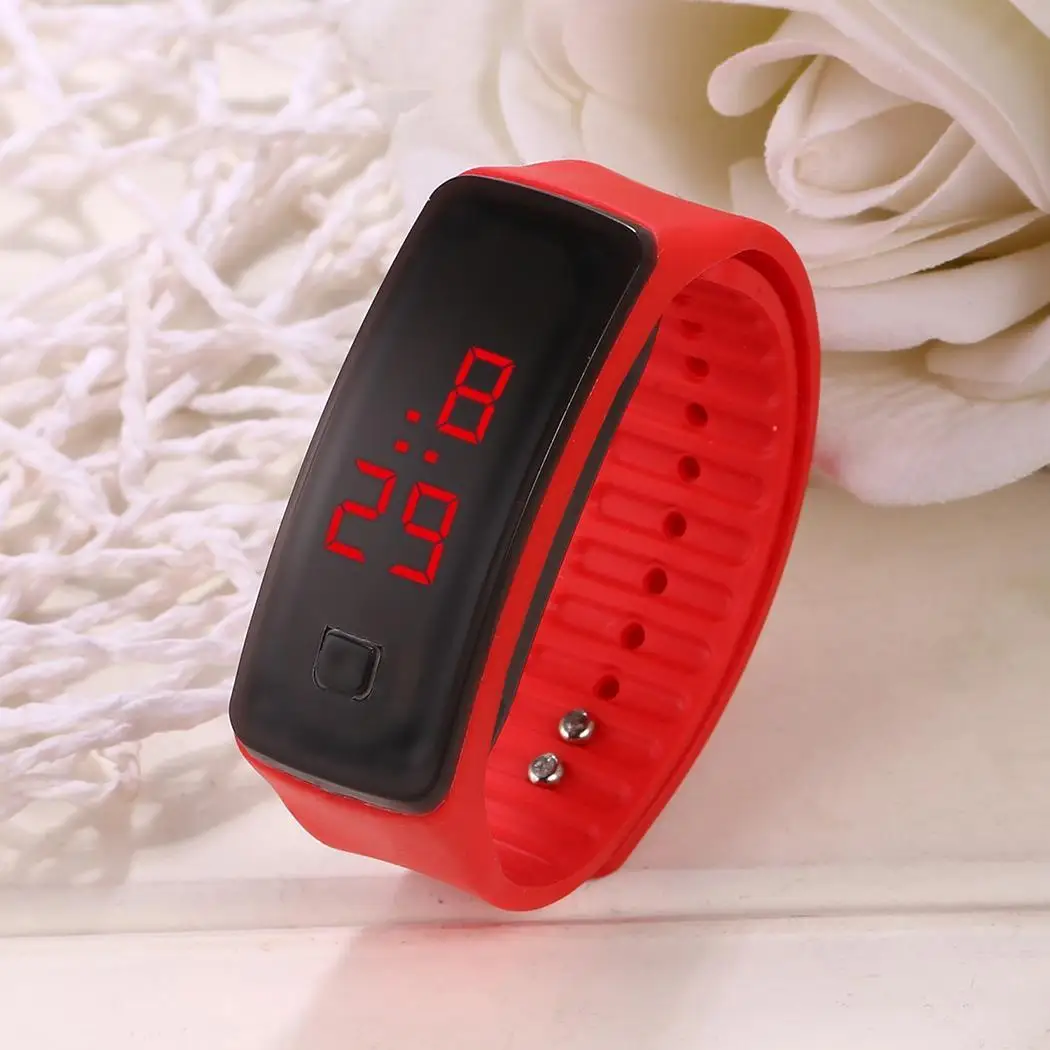 

FANALA Watch Men Fashion Digital Sporting Square Buckle Unisex Wrist LED Watches Men relogio masculino Led reloj electronico dep