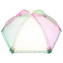 Новое поступление шестиугольник марли контейнеры пищевые зонтик стиль анти Муха Москитная кухня пособия по кулинарии инструменты еды крышк