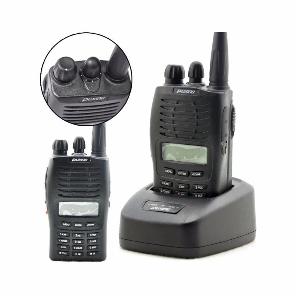 Puxing PX-777 Портативное двухстороннее радио VHF136-174 или UHF 400-470Mhz PX777 5W Walkie Talkie