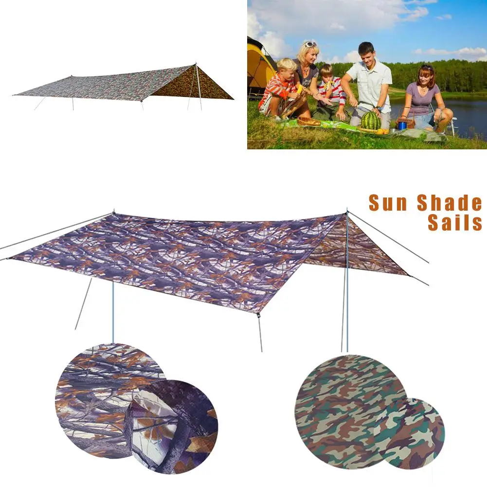 

Awning Rectangle Sun Shade Sails 2000MM Waterproof Index UV Block For Patio Garden Outdoor Facility Activities Camping Fishing