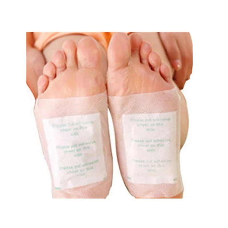 (20шт/2 бокслот) Высокое качество медицинский коврик для ног очищающий Детокс Золотой пластырь для стоп