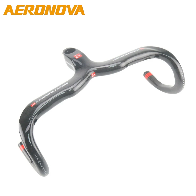 Carbon Handlebar Road Bike Handlebars AERONOVA Roa...
