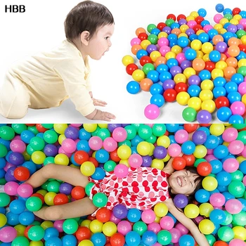 

100PCS Eco-Friendly Colorful Ball Soft Plastic Ocean Ball Funny Baby Kid Swim Pit Toy Water Pool Ocean Wave Ball Dia 5.5cm