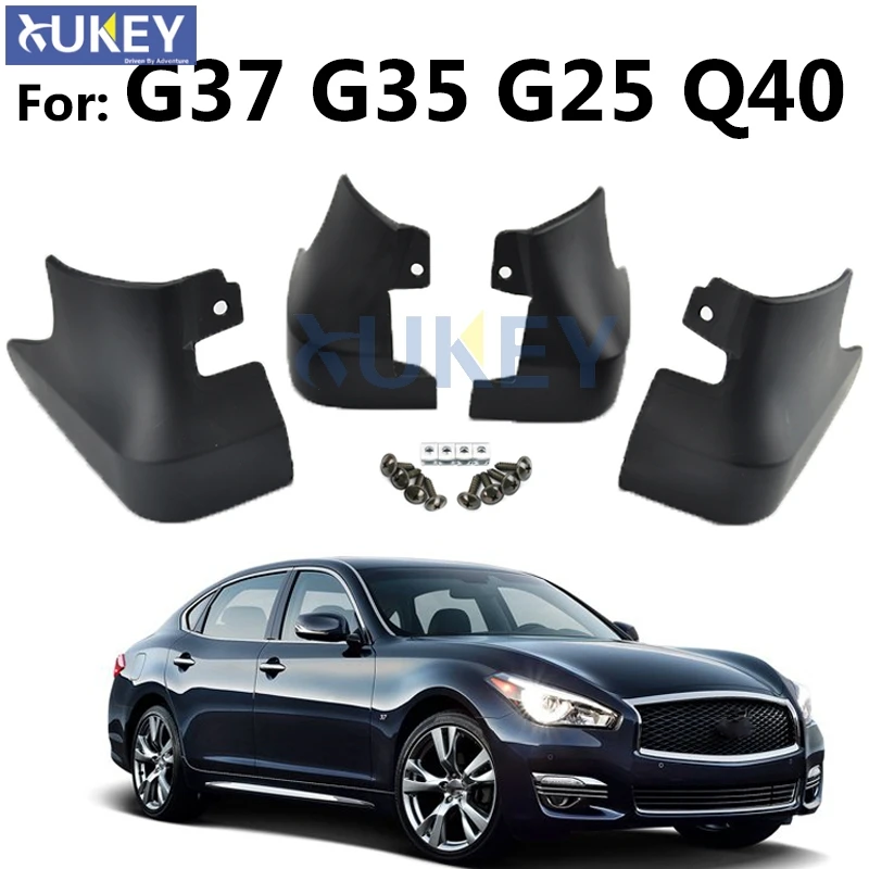 Литые Брызговики OE для Infiniti V36 G25 G35 G37 Q40 2007 2015 брызговики 2008 2009 2013 2014|Грязезащита| |