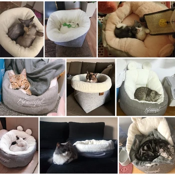 Soft Comfortable Cat Bed 3