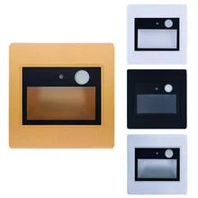 10 шт./лот) свет Лестницы инфракрасный человеческого Средства ухода за кожей индукции+ Датчик света настенные стопы свет Встраиваемые стремянка Настенные светильники 86 коробка