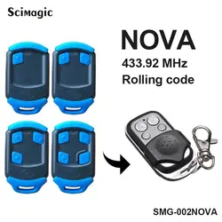 Центурион NOVA открывалка для гаражных дверей 433,92 МГц прокатный код NOVA пульт управления воротами ручной передатчик брелок